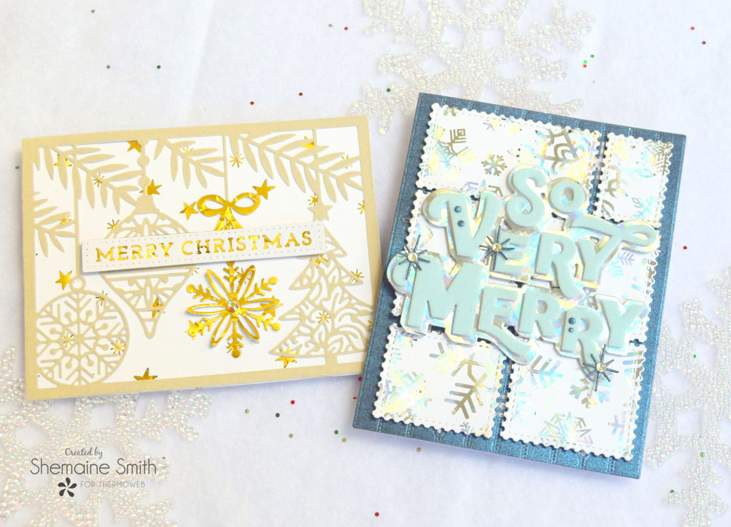 So Very Merry cards using Toner Card Fronts and New Transfer Sheets from Brutus Monroe