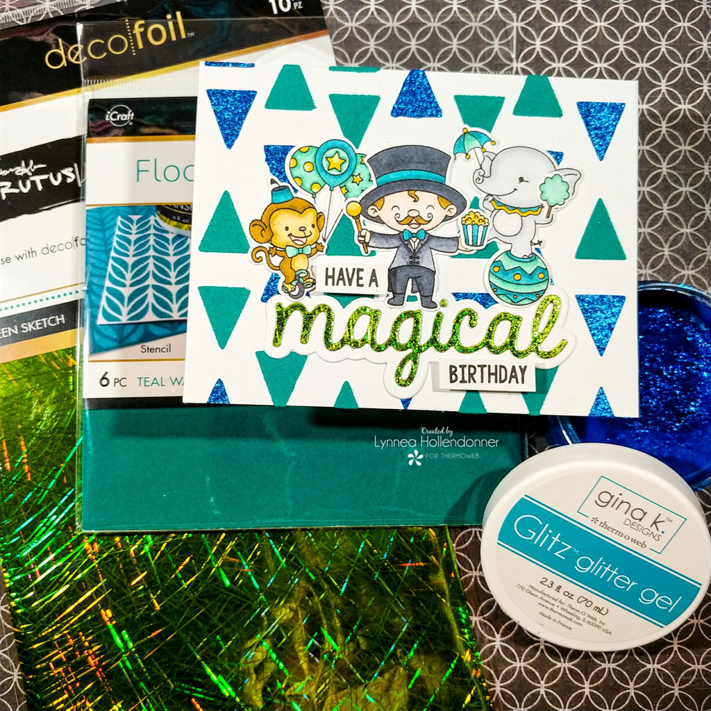 Magical Birthday Card with New Deco Foil DUO