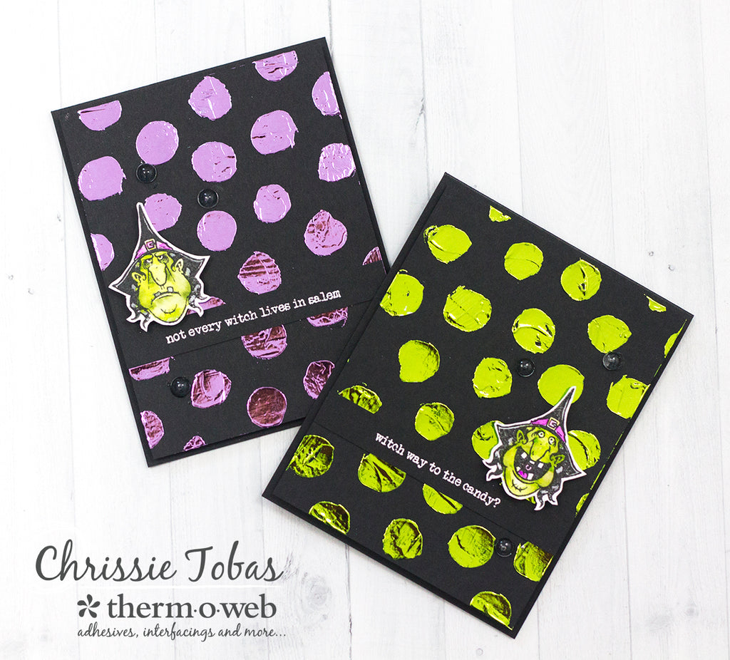 Happy Halloween Cards with Brutus Monroe & Deco Foil!