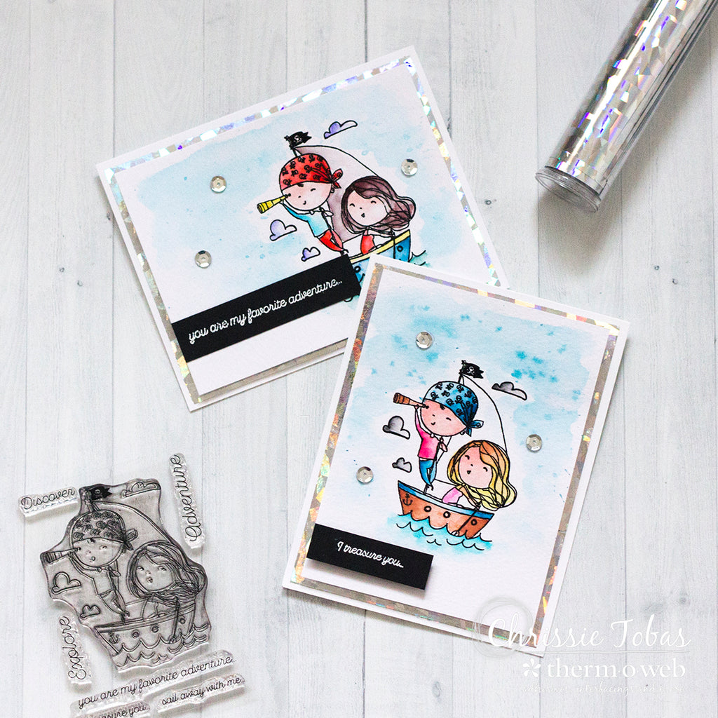 Sail-Away with Therm O Web and Brutus Monroe Cards!