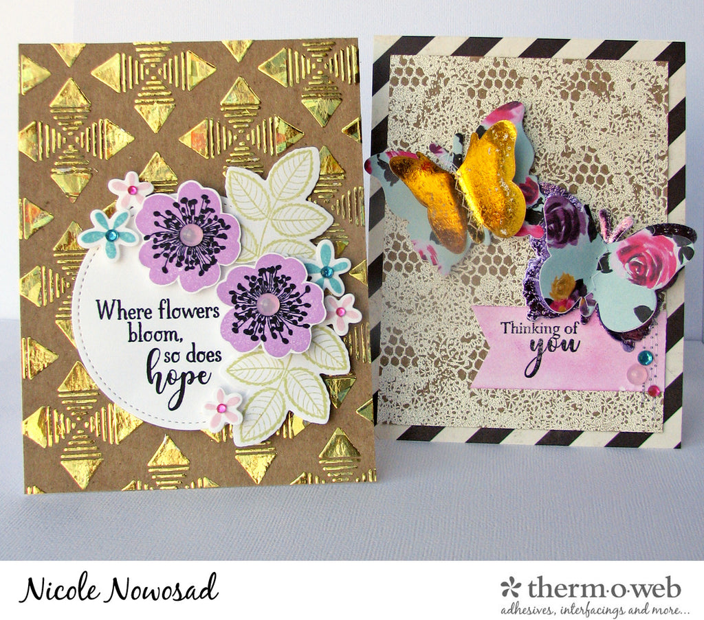 Create Dimensional Cards with Gina K Designs and Transfer Gel