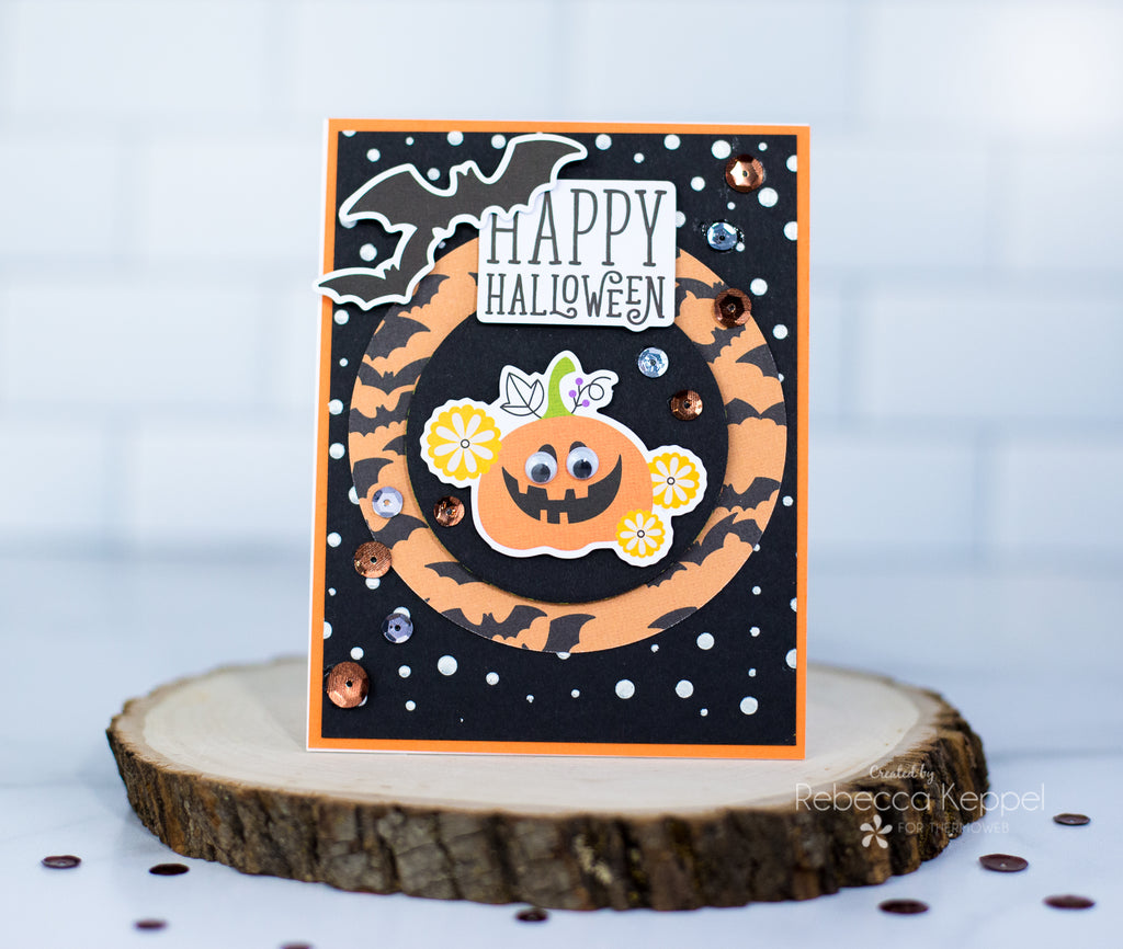 Deco Foil Metallix Backgrounds for 3 Quick Halloween Cards