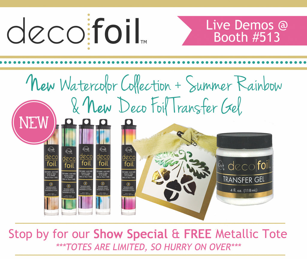 Announcing New Deco Foil Transfer Gel