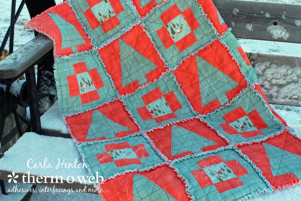 Stitch a Cozy Cabin Quilt with HeatnBond® Soft Stretch™ LITE
