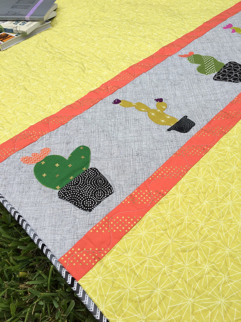 Create a Colorful and Fun Succulent Quilt Block - Part 2