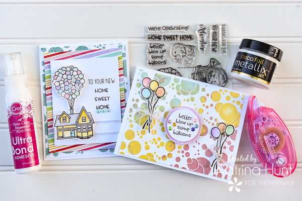 Custom Color Deco Foil Metallix Cards with Kindred Stamps