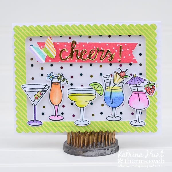 Get the Party Started Cards with Newton's Nook and DecoFoil