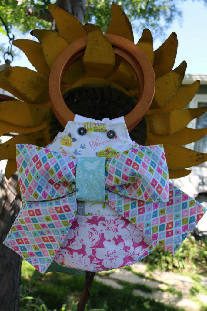 Chelsea Market Elbow Bag Featuring HeatnBond Interfacing