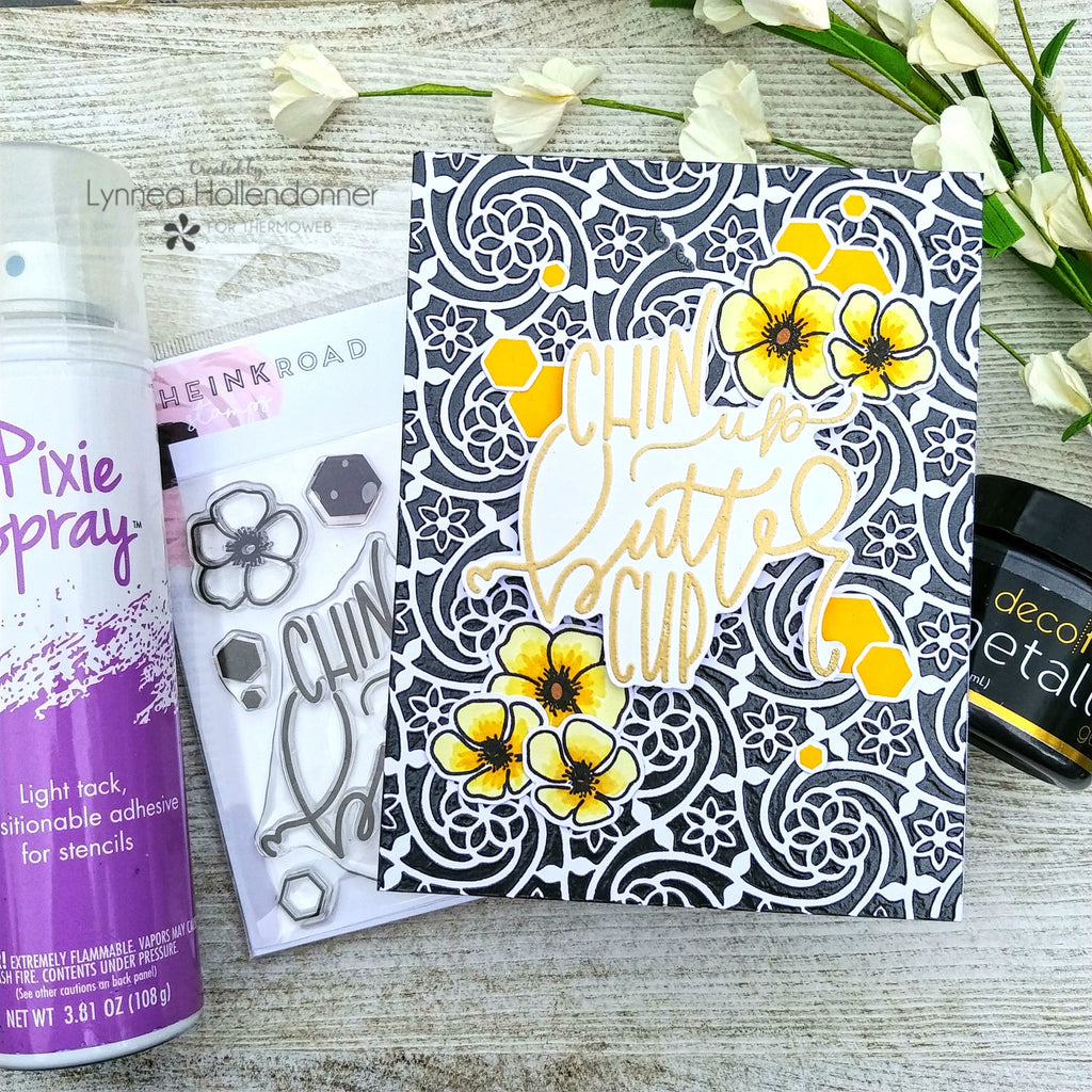 Chin Up... It's An Ink Road Stamps Collaboration Week!