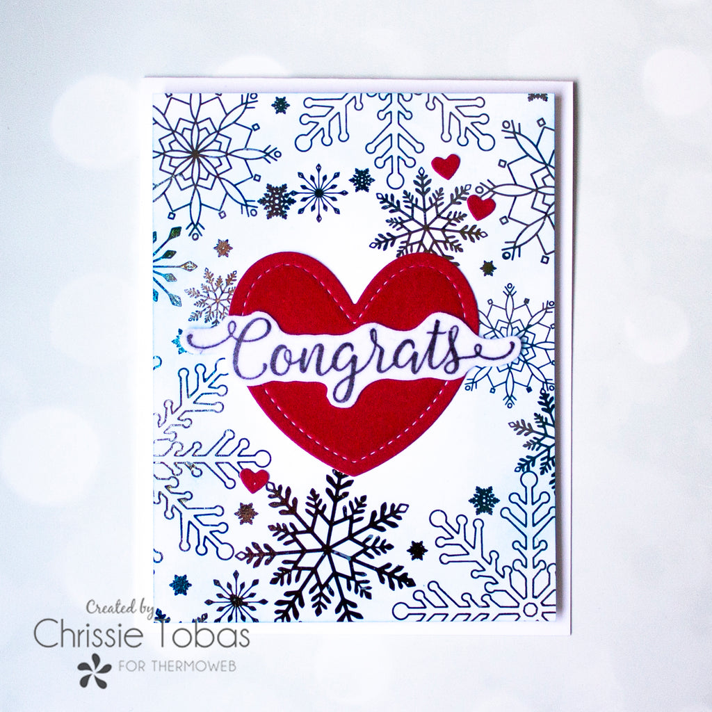 Celebrate with a Winter Anniversary Card!