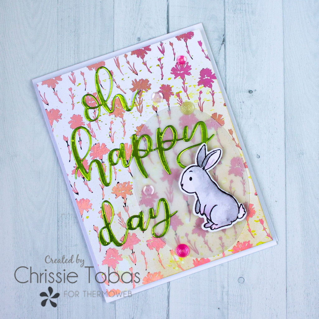 Oh Happy Day Spring Bunny Card + Video