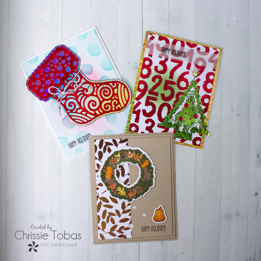Holiday Cards with New Brutus Monroe Toner and Foil Sheets!