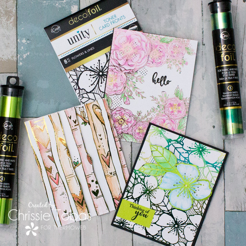 New Deco Foil for Unity Toner Card Fronts!