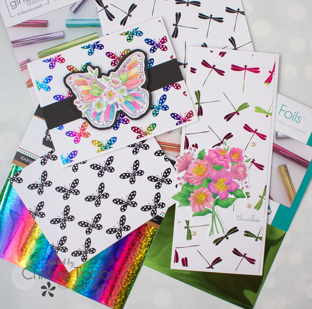 Time to Fly! Deco Foil NEW Card Fronts!