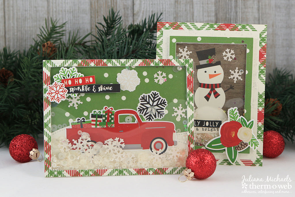 Christmas Shaker Cards Made Easy