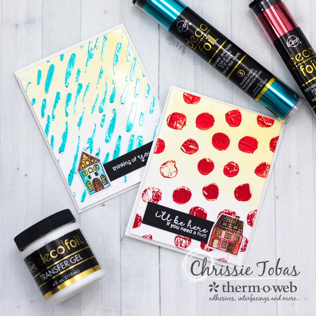 How To Create Custom Card Backgrounds With Deco Foil Clear Designer Toner Sheets