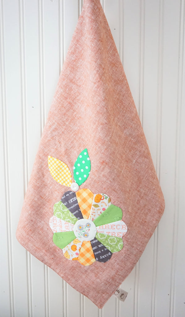 Mini Dresden Flower Tea Towel