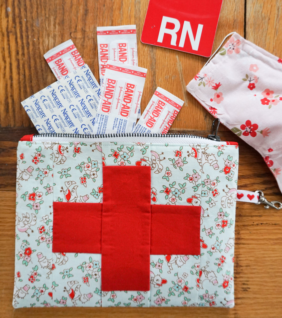 Made with Love: A Red Cross First Aid Pouch