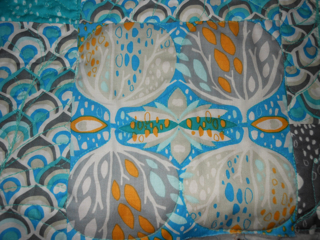 Enhancing your Free Motion Quilting with Deco Foil