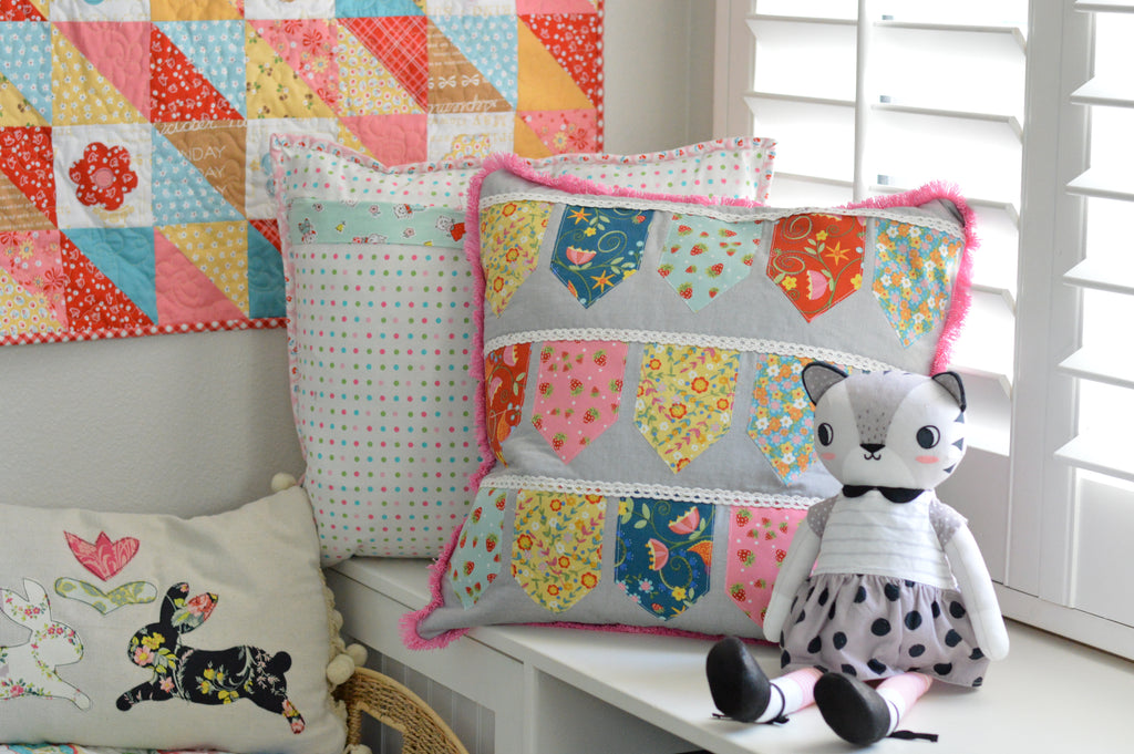 Strawberry Festival HeatnBond Pillow