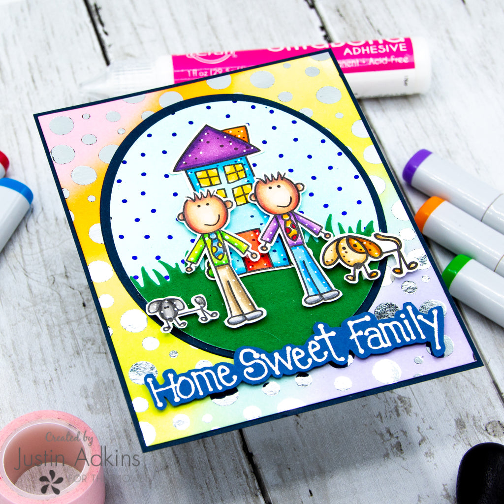 We Are Family Facebook Card Challenge: Laura Kelly Family Card