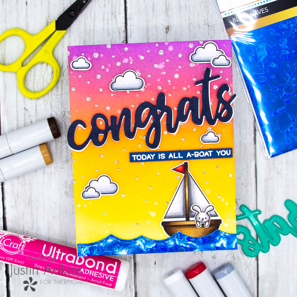 Today's All A-Boat You, Grad! Card