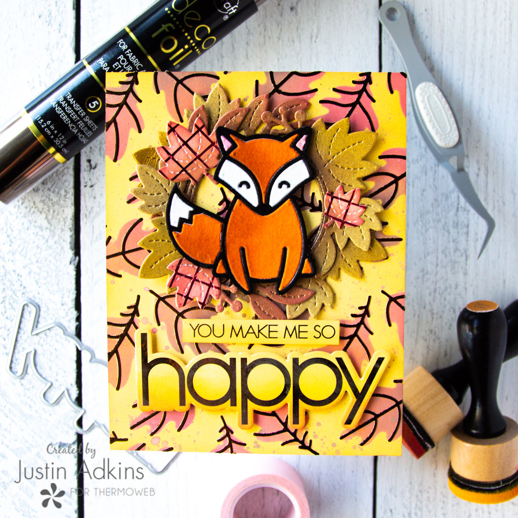 Flocksy Foxy Card Facebook Live with Justin Adkins