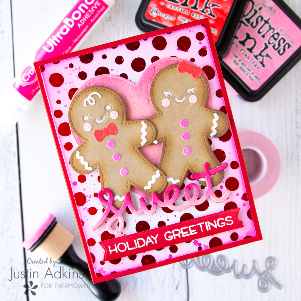 Gingerbread Holiday Wishes Card - Join Our Facebook Live!