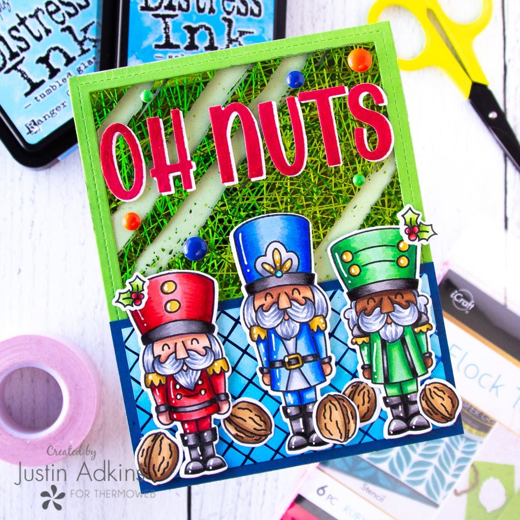 Oh Nuts, Time for a Facebook Live! Join Us for a Holiday Nutcracker Card with Foil