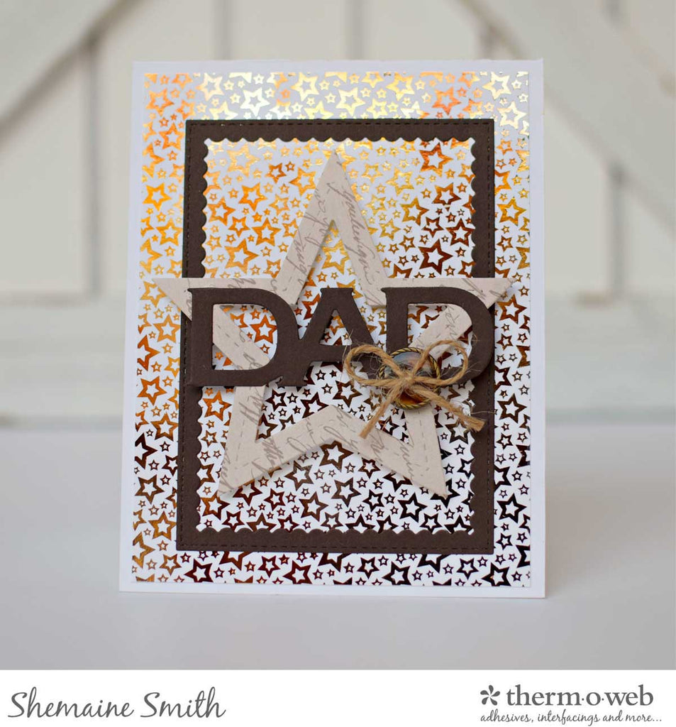 Father's Day Card with Foil-Mates and Deco Foil