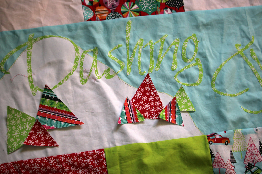 Dashing Through the Snow with Blend Fabrics