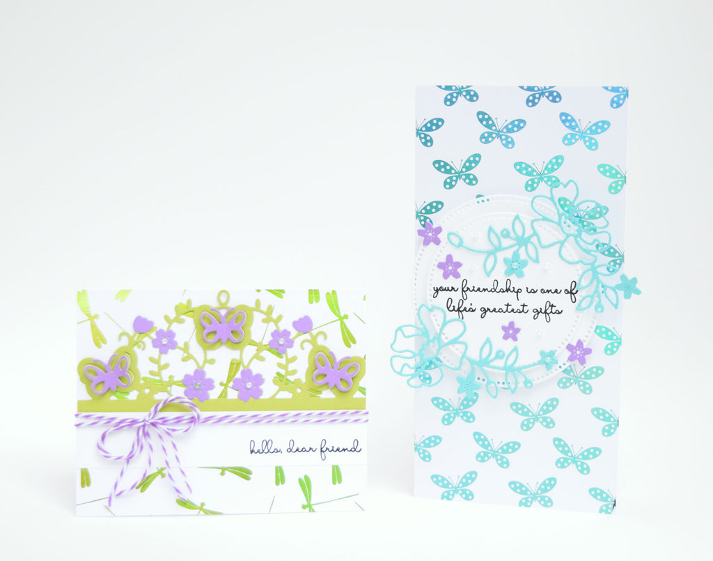 Time to Fly Deco Foil Toner Sheet Friendship Cards