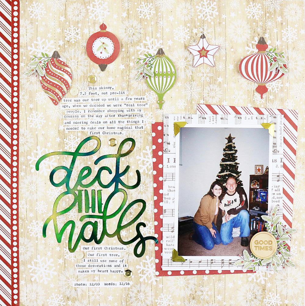 Holiday Memories with Deco Foil