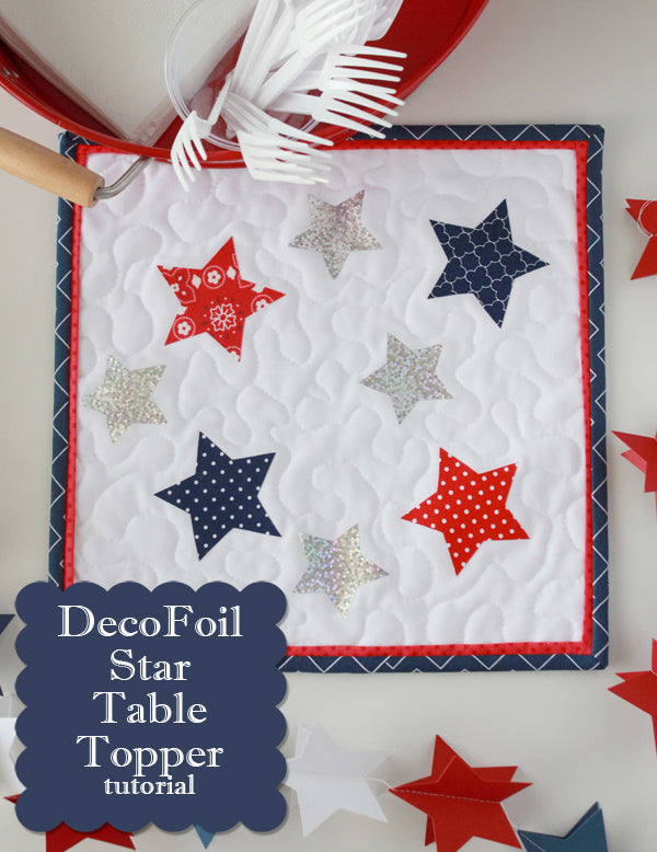 Deco Foil a Star Table Topper