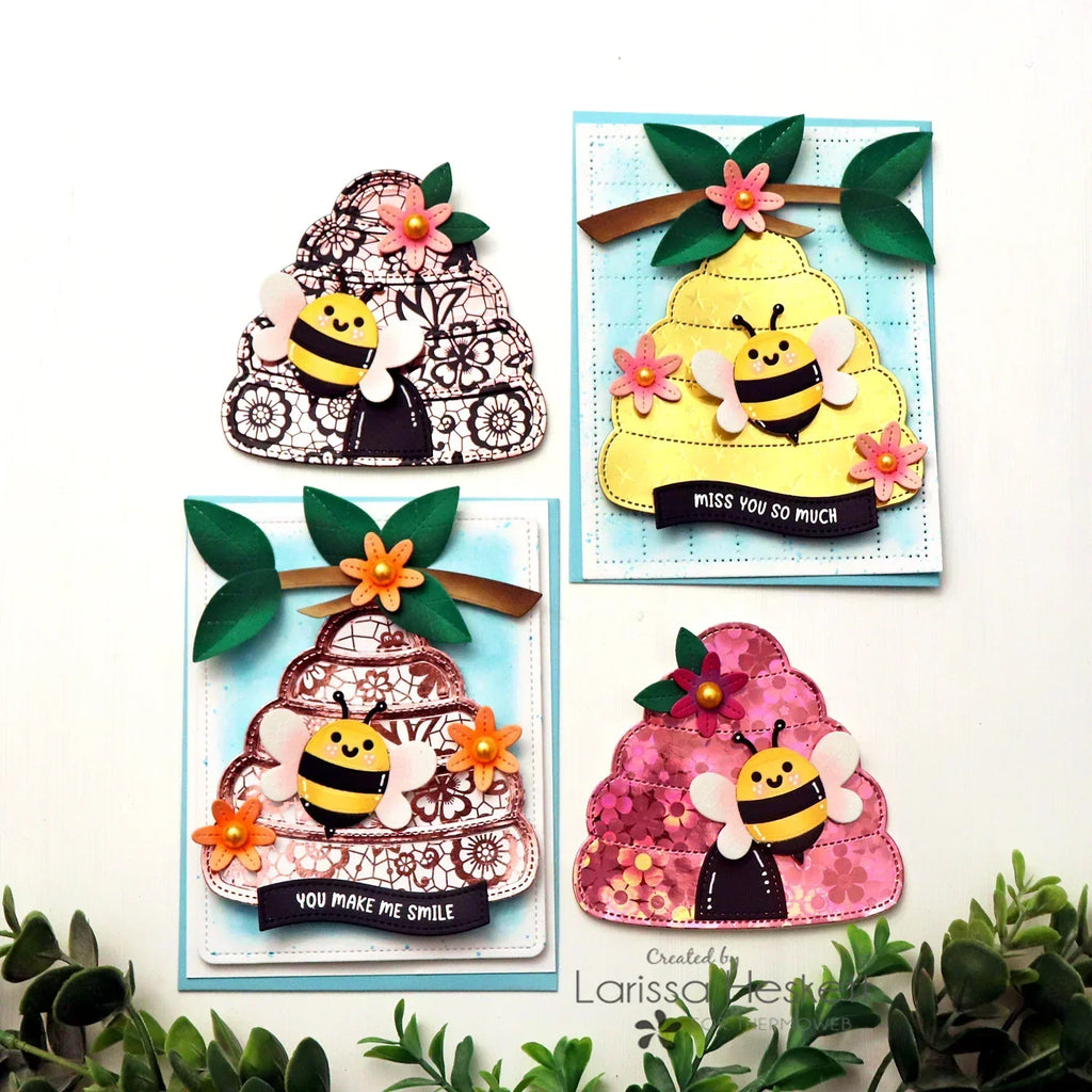 Patterned Deco Foil and Deco Foil Toner Card Fronts