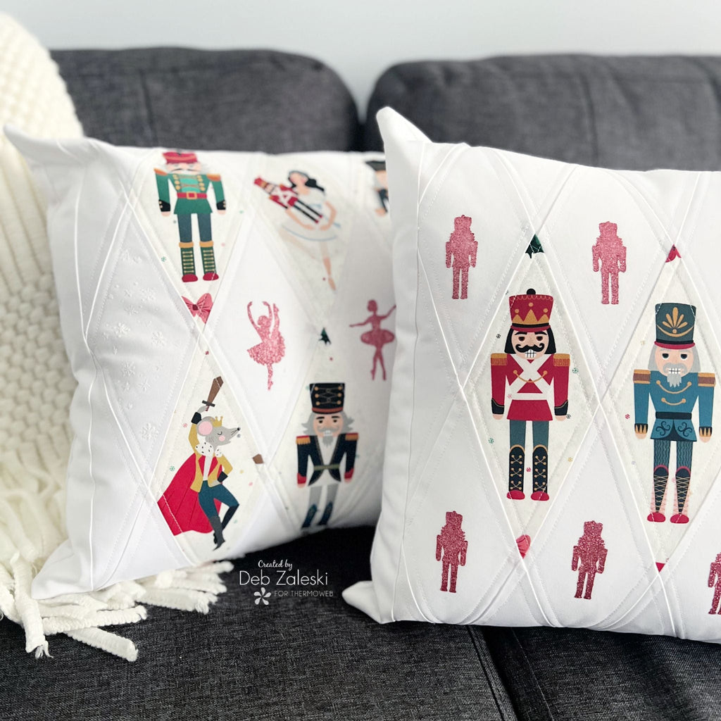 Think Beyond the Tree: Festive Nutcracker Pillows