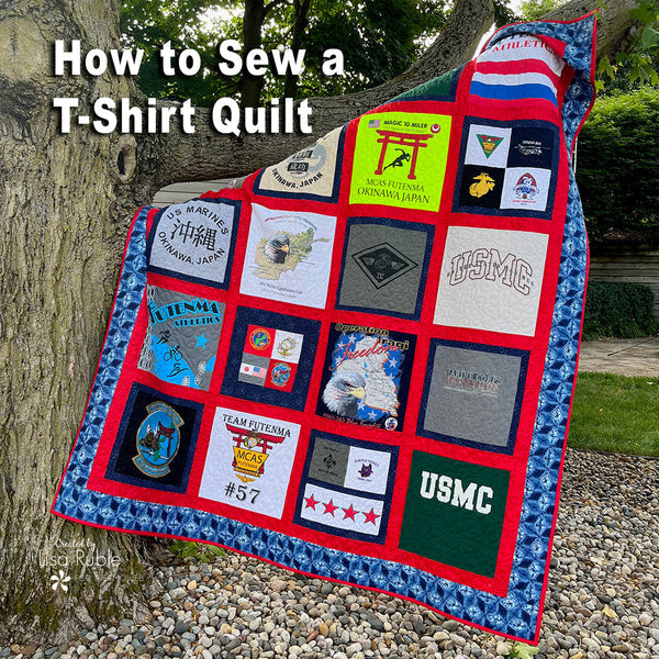 Facebook Live with Lisa: Let's Talk T-Shirt Quilts!
