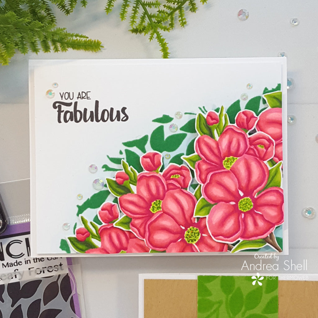 Ink On 3 Collaboration: Adding Texture to Cards with Deco Foil and Flock