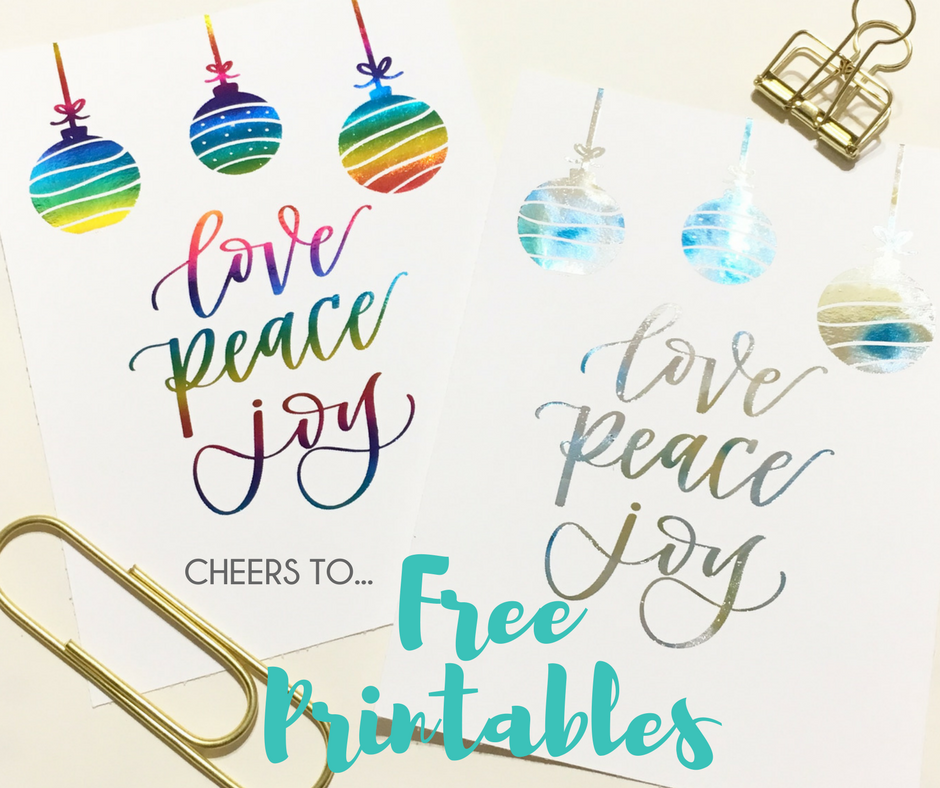 Letters By Shells - FREE Christmas Printables