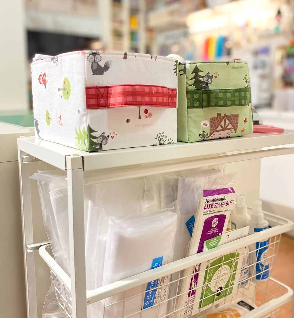 Fabric Storage Basket Tutorial