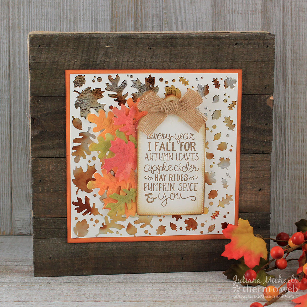 Deco Foil Mixed Media Fall Home Decor
