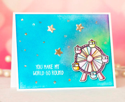 Create a Starry Sky with Deco Foil Transfer Sheets