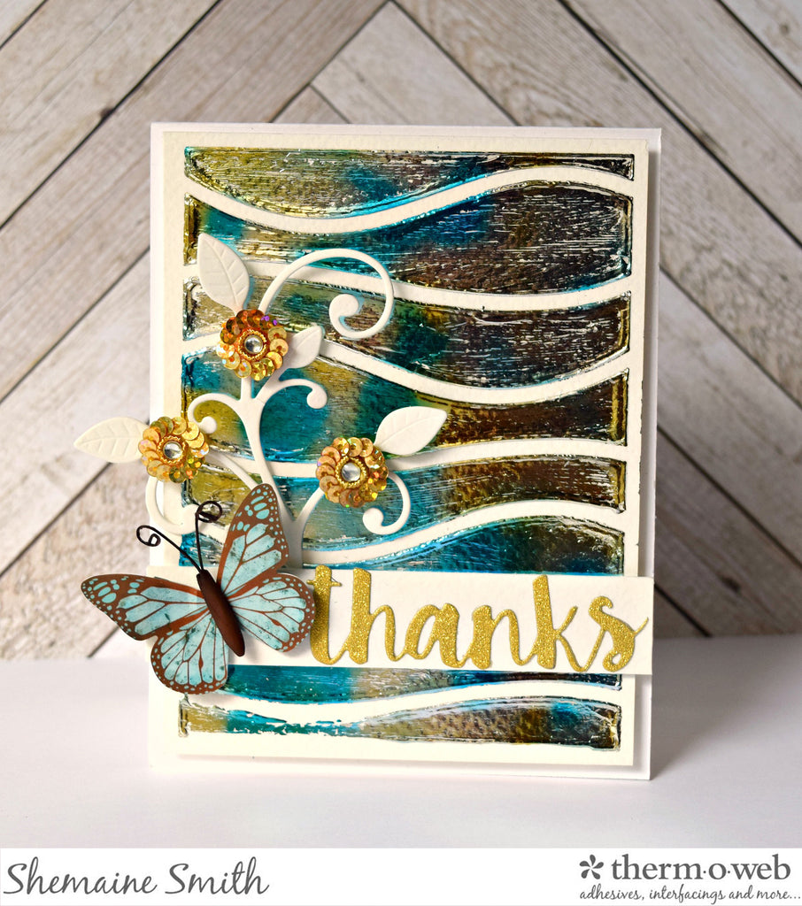 Using Transfer Gel with Your Metal Background Dies