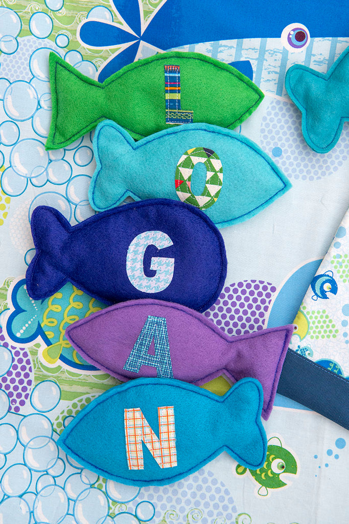 Kids Fish Catch Name Game with HeatnBond Lite