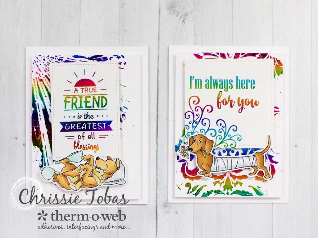 Happy National Dog Day Cards with Deco Foil and Gina K.!