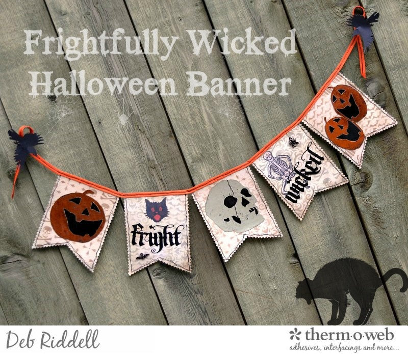 Mix It Up Monday with A Frightfully Wicked Halloween Banner
