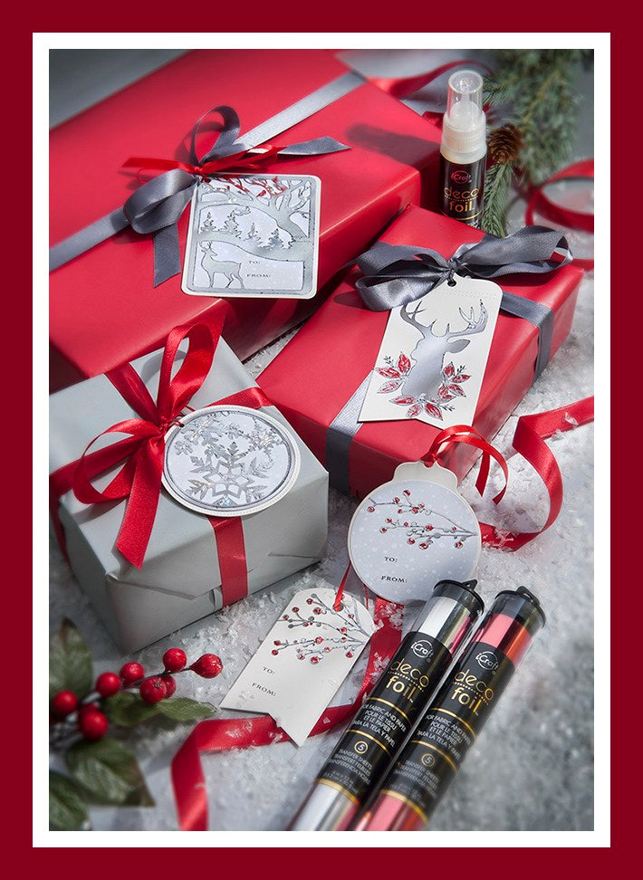 Deco Foil Winter Gift Tags