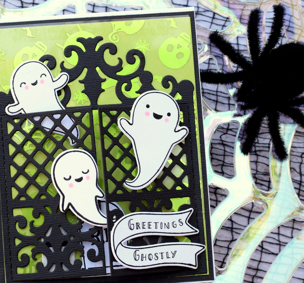 All Things Halloween Cards with Deco Foil Clear Designer Toner Sheets