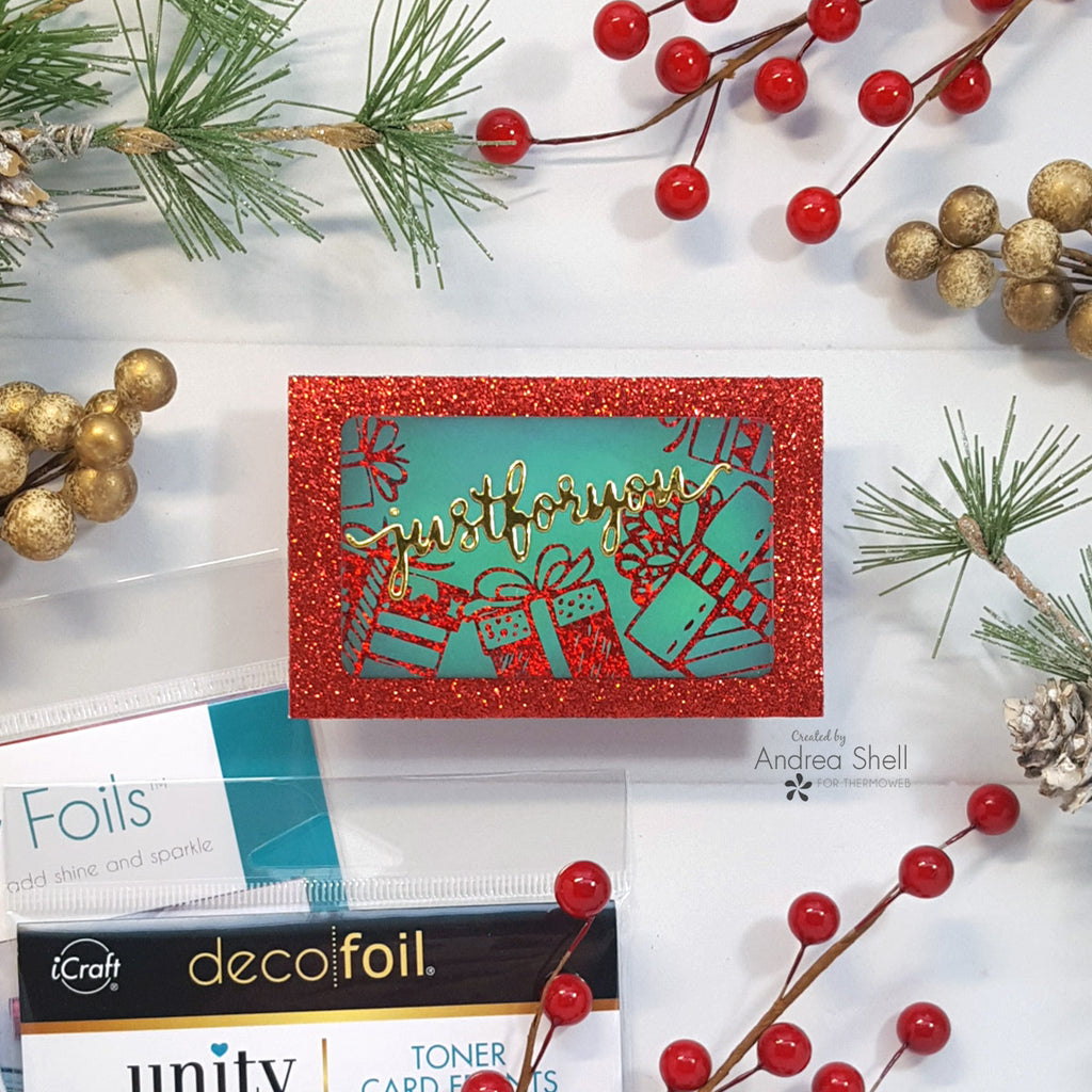 Holiday Gift Wrapping with Unity Toner Card Fronts