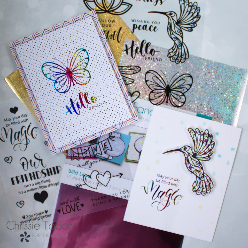 Follow Your Dreams with NEW Gina K. Designs and Unity Adhesive Transfers!
